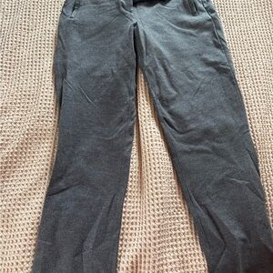Gray Casual Pants